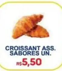 Supermercado Vitorino croissant ass. sabores un. oferta