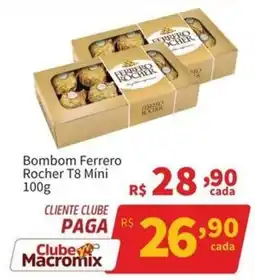 Macromix Atacado Bombom ferrero rocher t8 mini oferta