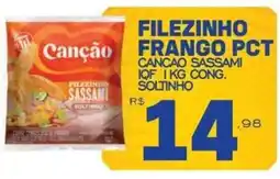 Supermercado Vitorino filezinho frango pct oferta