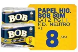 Supermercado Vitorino papel hig. bob 30m oferta