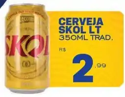 Supermercado Vitorino Cerveja skol lt oferta