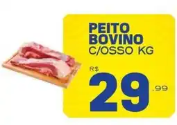 Supermercado Vitorino Peito bovino c/osso oferta