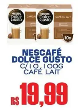 Supermercado Vitorino Nescafé dolce gusto c/10, 100g café lait oferta