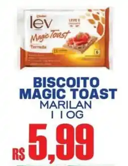 Supermercado Vitorino Biscoito magic toast marilan oferta