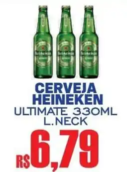 Supermercado Vitorino Cerveja heineken ultimate l. neck oferta