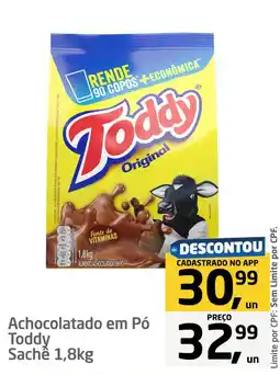 Tenda Atacado Achocolatado em Pó Toddy oferta