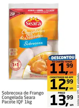 Tenda Atacado Sobrecosta de frango congelada seara oferta
