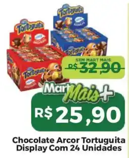 Mart Minas Chocolate Arcor Tortuguita oferta