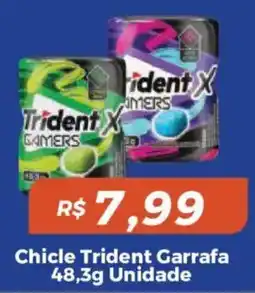 Mart Minas Chicle trident garrafa oferta
