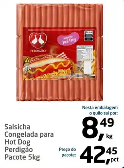 Tenda Atacado Salsicha Congelada para Hot Dog Perdigão oferta