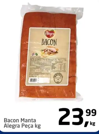 Bacon Manta Alegra Peça kg