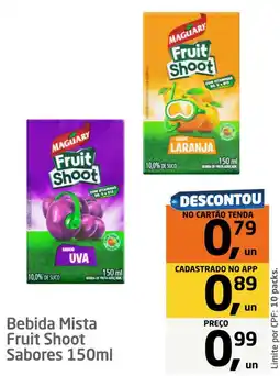 Tenda Atacado Bebida Mista Fruit Shoot Sabores 150ml oferta