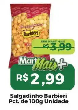 Mart Minas Salgadinho Barbieri oferta