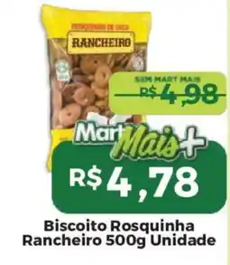 Mart Minas Biscoito Rosquinha Rancheiro oferta