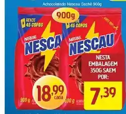 Supermercados Guanabara Nescau oferta