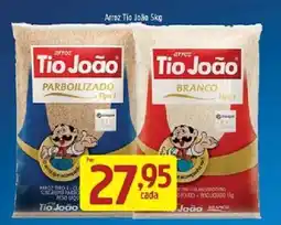 Supermercados Guanabara Arroz Tio João 5kg oferta