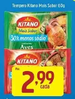 Supermercados Guanabara Tempero Kitano Mais Sabor 60g oferta