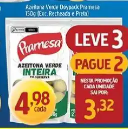 Supermercados Guanabara Azeitona Verde Doypack Pramesa 150g oferta