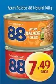 Supermercados Guanabara Atum Ralado 88 Natural 140g oferta
