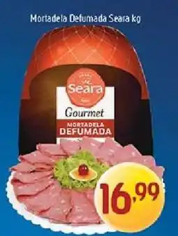 Supermercados Guanabara Mortadela Defumada Seara kg oferta