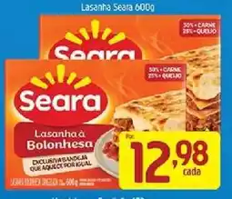 Supermercados Guanabara Lasanha Seara 600g oferta