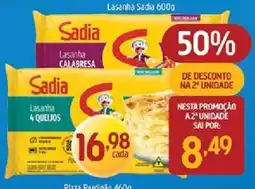 Supermercados Guanabara Lasanha Sadia 600g oferta