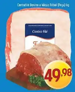 Supermercados Guanabara Contrafilé Bovino a Vácuo Friboi (Peça) kg oferta
