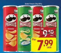 Supermercados Guanabara Batata Pringles 104g/109g oferta