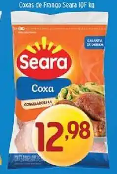 Supermercados Guanabara Coxas de Frango Seara IQF kg oferta