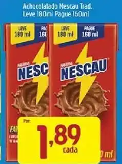 Supermercados Guanabara Achocolatado Nescau Trad oferta