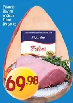 Supermercados Guanabara Picanha Bovina a Vácuo Friboi (Peça) kg oferta