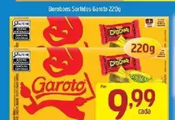 Supermercados Guanabara Bombons Sortidos Garoto 220g oferta