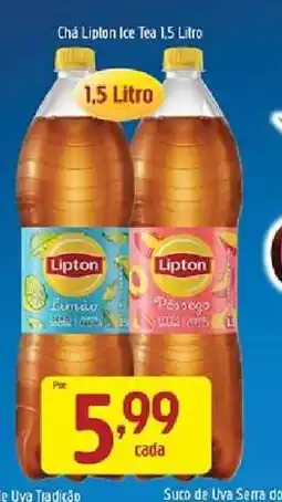 Supermercados Guanabara Chá Lipton Ice Tea 1,5 Litro oferta