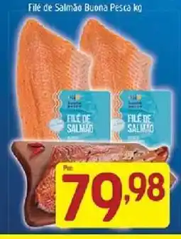 Supermercados Guanabara Filé de Salmão Buona Pesca kg oferta