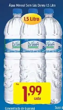 Supermercados Guanabara Água Mineral Sem Gás Donna 1,5 Litro oferta