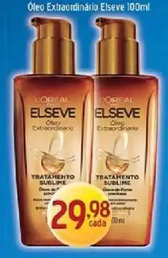 Supermercados Guanabara Óleo Extraordinário Elseve 100ml oferta