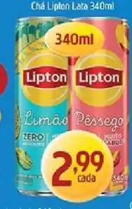 Supermercados Guanabara Chá Lipton Lata 340ml oferta