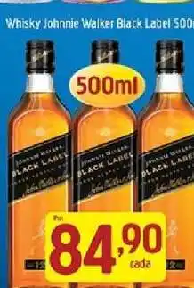 Supermercados Guanabara Whisky Johnnie Walker Black Label 500ml oferta