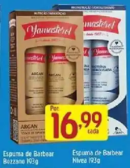 Supermercados Guanabara Espuma de Barbear Bozzano 193g oferta