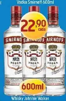 Supermercados Guanabara Vodka Smirnoff 600ml oferta