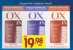 Supermercados Guanabara OX Shampoo 375ml + Condicionador 170ml oferta