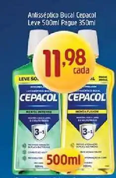 Supermercados Guanabara Antisséptico Bucal Cepacol oferta