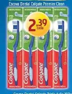 Supermercados Guanabara Escova Dental Colgate Premier Clean oferta