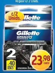 Supermercados Guanabara Gillette Mach3 Carbono oferta