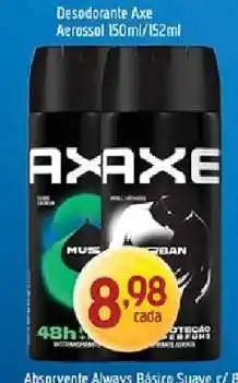 Supermercados Guanabara Desodorante Axe oferta