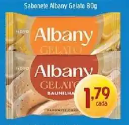 Supermercados Guanabara Sabonete Albany Gelato 80g oferta