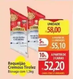 Atacadão Requeijão Cremoso Tirolez oferta