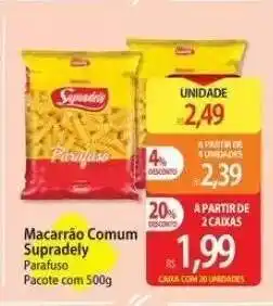Atacadão Macarrão Comum Supradely oferta