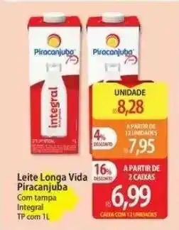 Atacadão Leite Longa Vida Piracanjuba oferta