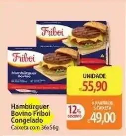 Atacadão Hambúrguer Bovino Friboi Congelado oferta